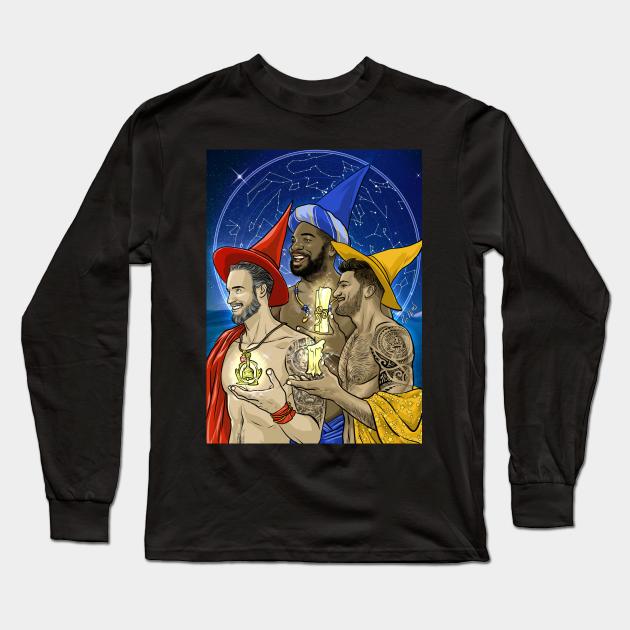 Three Magi Long Sleeve T-Shirt by JoeBoy101